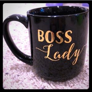 NWOT Boss Lady coffee mug